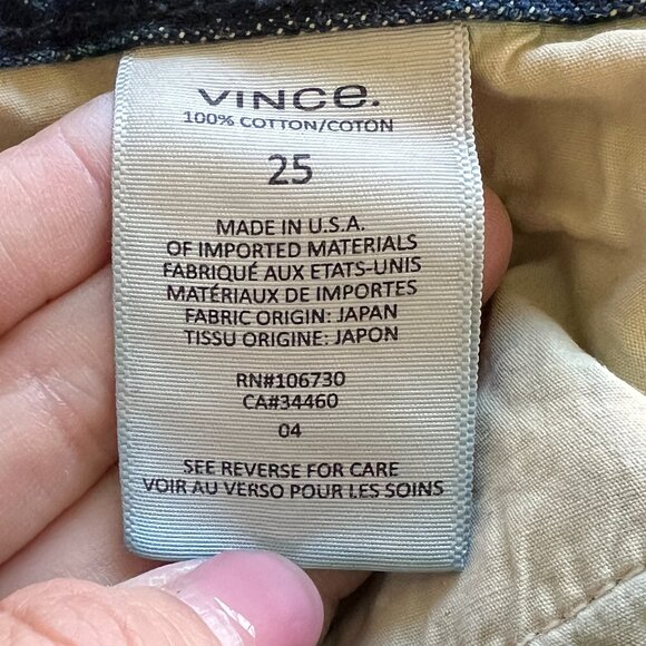 VINCE BOYFRIEND SLOUCH DARK JEANS - Picture 5 of 10